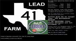 Desktop Screenshot of 41leadfarm.com