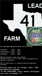 Mobile Screenshot of 41leadfarm.com